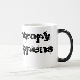 Caneca Mágica A entropia acontece