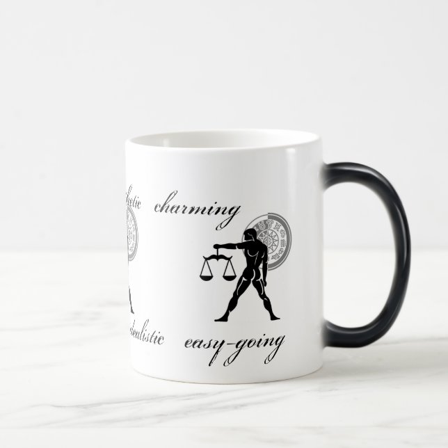 Caneca Mágica A Escala de Libra Personalizável traça o estilo gr (Direita)