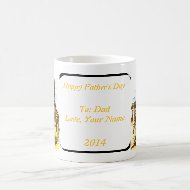 Caneca Mágica A Família Girafa - (Centro)