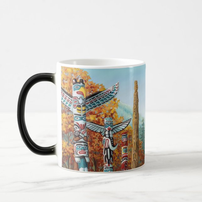 Caneca Mágica A lembrança Morfing de Vancôver coloca vidros das (Esquerda)