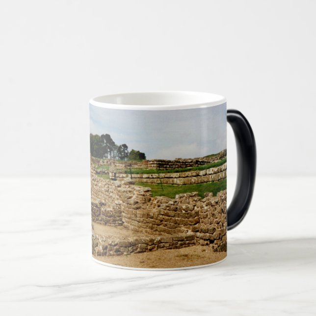 Caneca Mágica A parede de Hadrian, Northumberland, Inglaterra (Frente Esquerda)