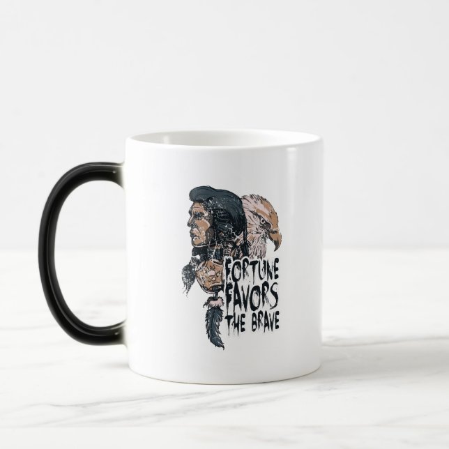 Caneca Mágica A sorte favorece os corajosos (Esquerda)