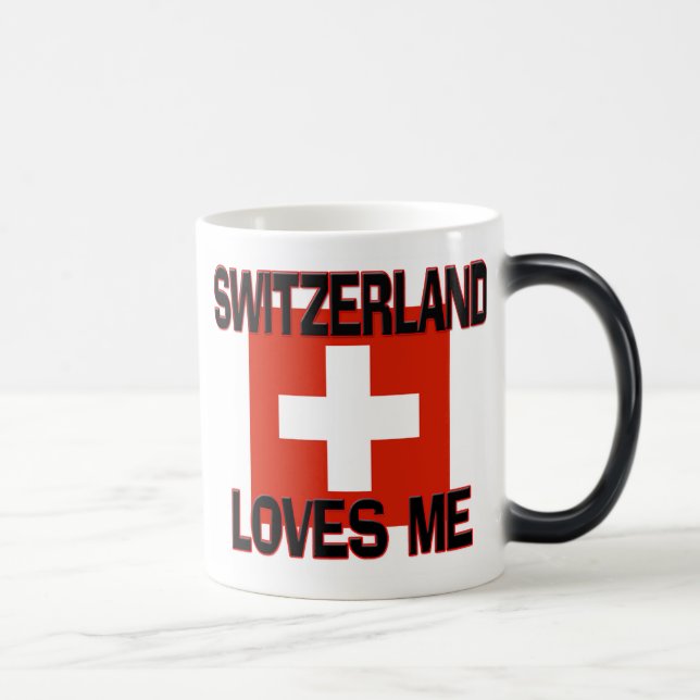 Caneca Mágica A suiça ama-me (Direita)