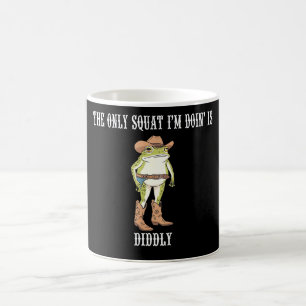 Caneca Mágica A única praça que estou fazendo é Sapo Engraçado