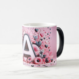 Caneca Mágica A Valentine Alphabet 3D