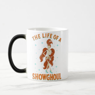 Caneca Mágica A vida de uma moça de esqueleto de Halloween