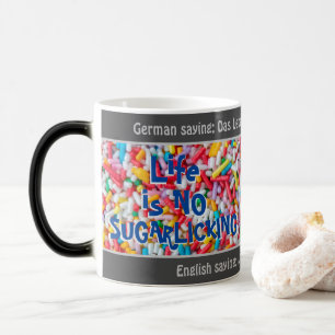 Caneca Mágica A vida não é um açúcar lamber - um carro bobo. Ale