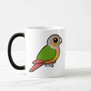 Caneca Mágica Abacaxi Conure Verde-cheeked de Birdorable
