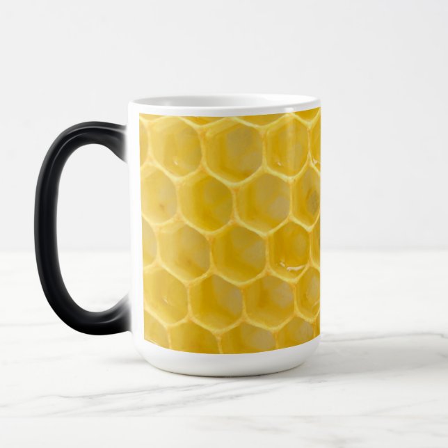 Caneca Mágica abelha e favo de mel (Esquerda)