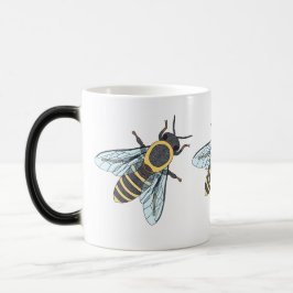 Caneca Mágica Abelhas de mel (11oz) - Mug Morphing