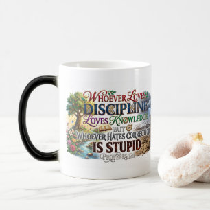 Caneca Mágica Abrace a Correção Ganhe Sabedoria Rejeite Permaneç