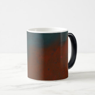 Caneca Mágica Abstrato 1: Vermelho e azul
