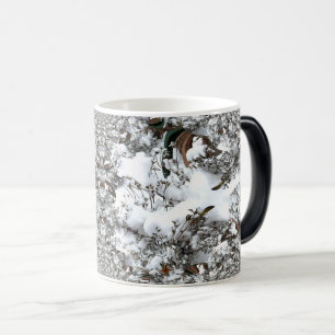 Caneca Mágica Abstrato de Neve