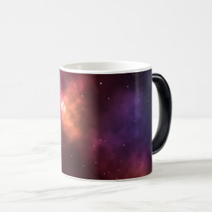 Caneca Mágica Abstrato Galaxy Constellations Arte Digital: II