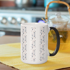 Caneca Mágica Abstrato Luxury Patterno Geométrico