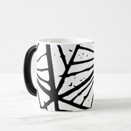 Caneca Mágica Abstrato Triangles Lino Impressão Mug