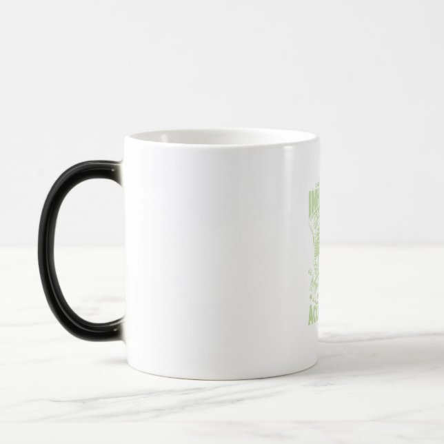 Caneca Mágica Accountant Gift | The Title  Accountant (Esquerda)