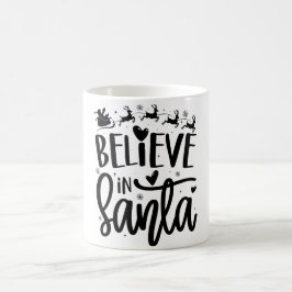 Caneca Mágica Acredite em Papais noeis