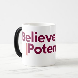 Caneca Mágica Acredite em seu potencial | Citação Motivacional