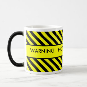 CANECA MÁGICA ADVERTÊNCIA QUENTE NÃO TOQUE