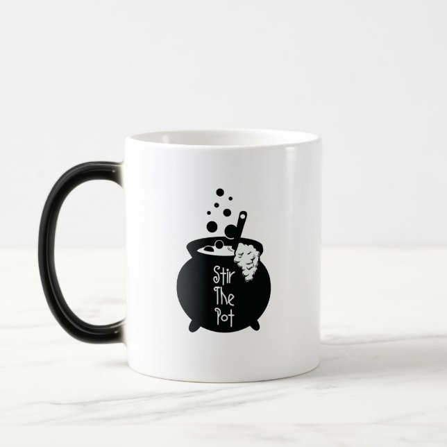 Caneca Mágica Agitar O Pote (Pote De Bruxas) (Esquerda)
