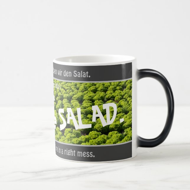 Caneca Mágica Agora temos a salada - bobo. Alemão! (Direita)