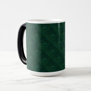 Caneca Mágica Água cai no metal verde