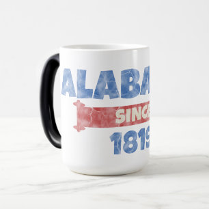 Caneca Mágica Alabama Desde 1819 Orgulho Estadual Patriótico Vin