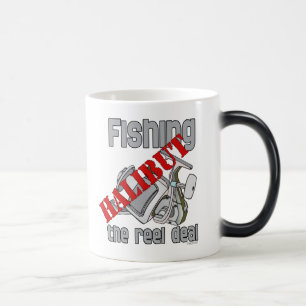 Caneca Mágica Alabote da pesca a pesca do negócio do carretel