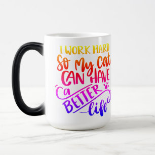 Caneca Mágica Amante de gatos