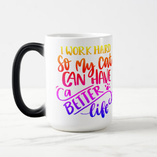 Caneca Mágica Amante de gatos
