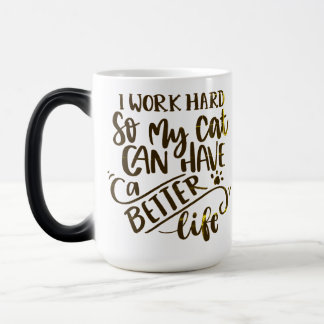 Caneca Mágica Amante de gatos