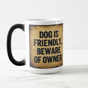 Caneca Mágica Amantes de cães 
