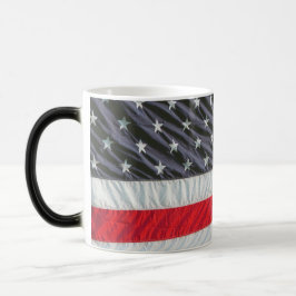 Caneca Mágica American Flag Mug stars strips de vermelho branco
