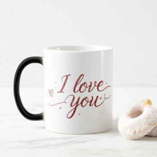 Caneca Mágica Amo-Te Mãe Mug - Presente no Dia da Mãe