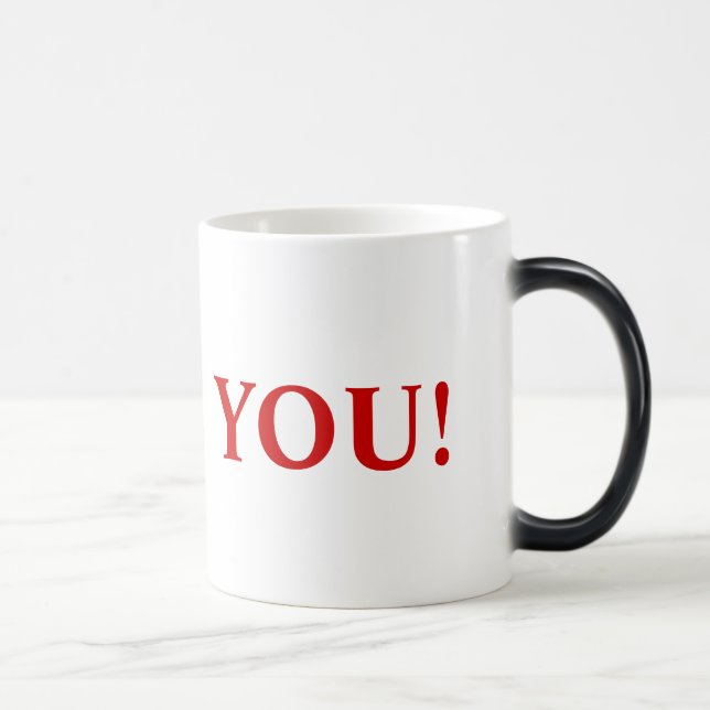 Caneca Mágica Amo-Te!~ MORPHING MUG, PERSONALIZE-O! (Direita)