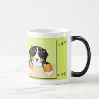 Caneca Mágica Amor de filhote de cachorro (caneca morphing)