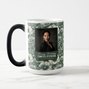 Caneca Mágica Anêmonas Verdes Aniversário de 18 anos Para Adoles