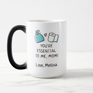 Caneca Mágica Ano Pandêmico do Dia de as mães Personalizado