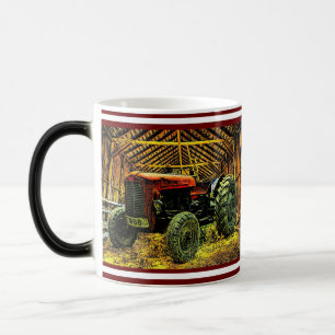 Caneca Mágica Antiguamente Red Trator Russo Coffee Mug