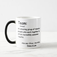 Apreciação de funcionário de Definição de Equipe P