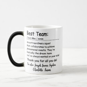 Caneca Mágica Apreciação do funcionário de Melhor Definição de E