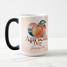 Caneca Mágica Apricot Day January 9th Morphing Mug
