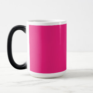 Caneca Mágica Aprimore seu Design com fundo rosa