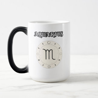 Caneca Mágica aquarius zodiac