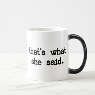 CANECA MÁGICA AQUELE É O QUE DISSE