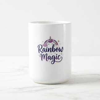 Caneca Mágica Arco-Íris | Xícara de Café Colorida