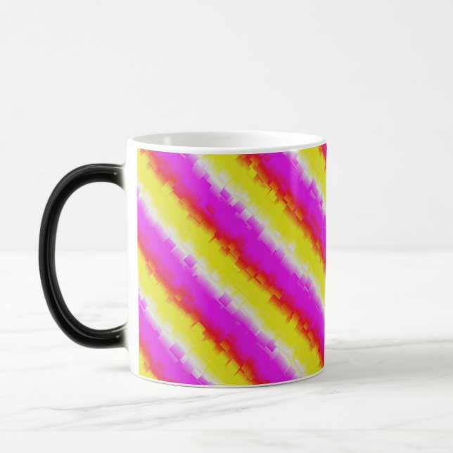 Caneca Mágica Ardeco-Arco-Íris, Cor-de-rosa Amarelo (Esquerda)