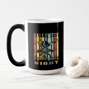 Caneca Mágica Arma Caveira, Noite de Halloween