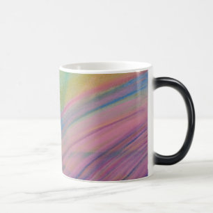 Caneca Mágica Arte Abstrata Colorida Única P9
